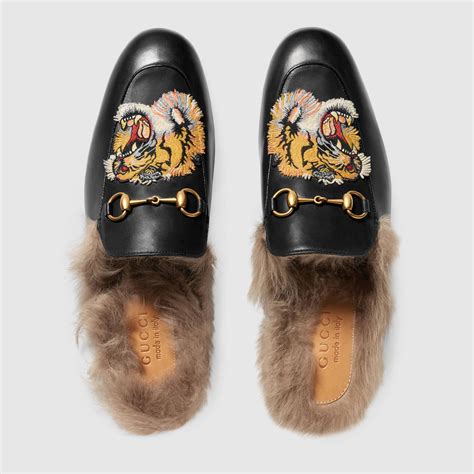 gucci tiger house slippers|Gucci Slippers for Women .